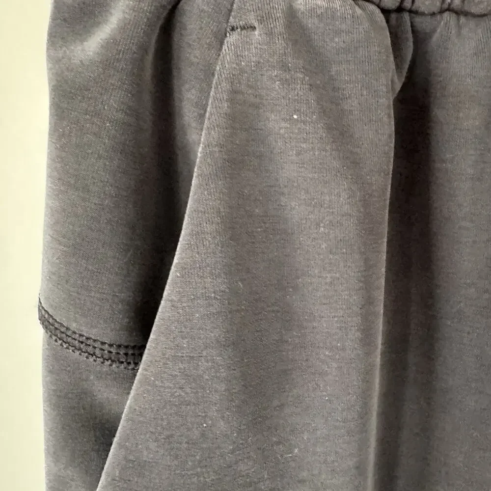 Lululemon Softstreme Bra Tank and High Rise Shorts Set Black/Grey Size 4